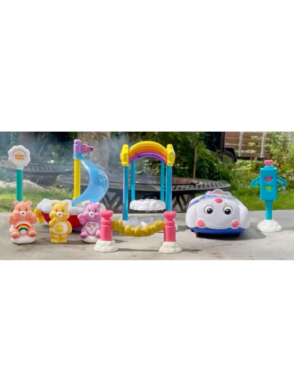 Vintage Care Bears playset
